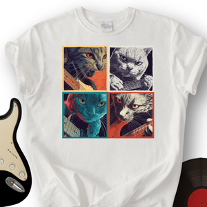 Cats With Guitars T-Shirt