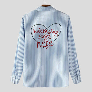 Blue Striped Shirt