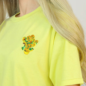 Van Gogh Sunflowers Tee