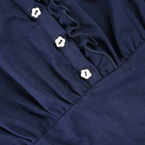 Ruffled Polo Mini Dress