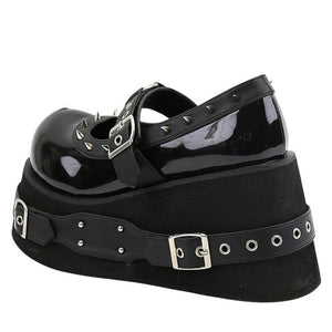 Pretty Evil Spikes Platform Boots