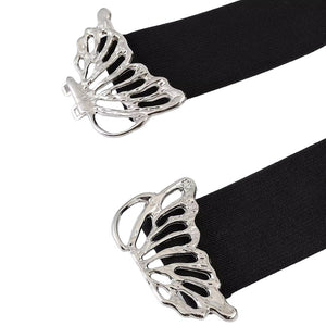 Butterfly Buckle Elastic Belt