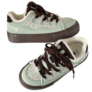 Candy Pop Warm Skater Sneakers