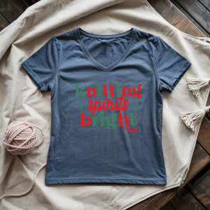 Knitting Spirits Lady V-neck
