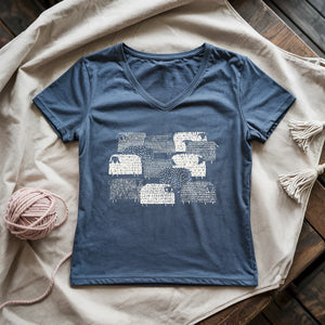 Sheep Happens Lady V-neck