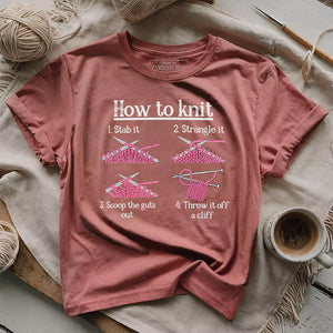 How To Knit T-shirt
