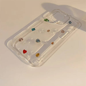 Rhinestone DIY iPhone Case