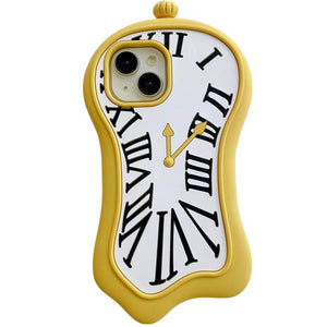 Surreal Melting Clock iPhone Case