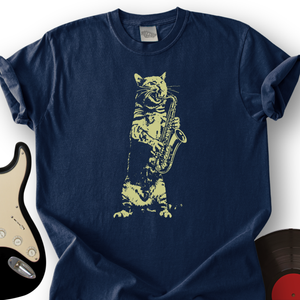 Cat Saxophone T-Shirt