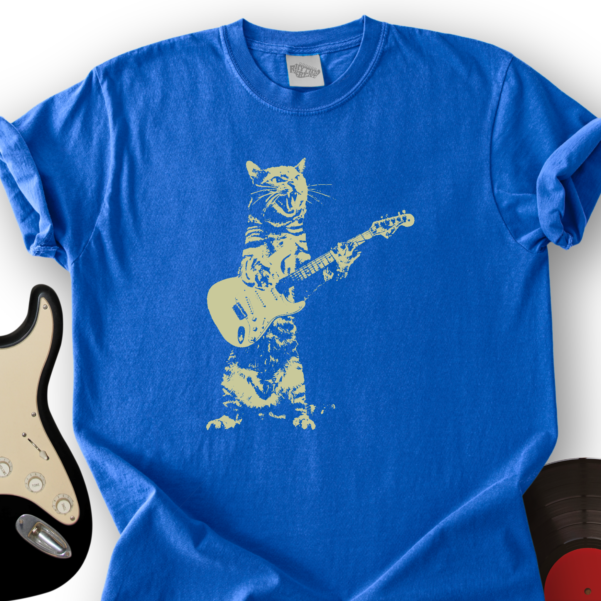 Cat Guitar T-Shirt