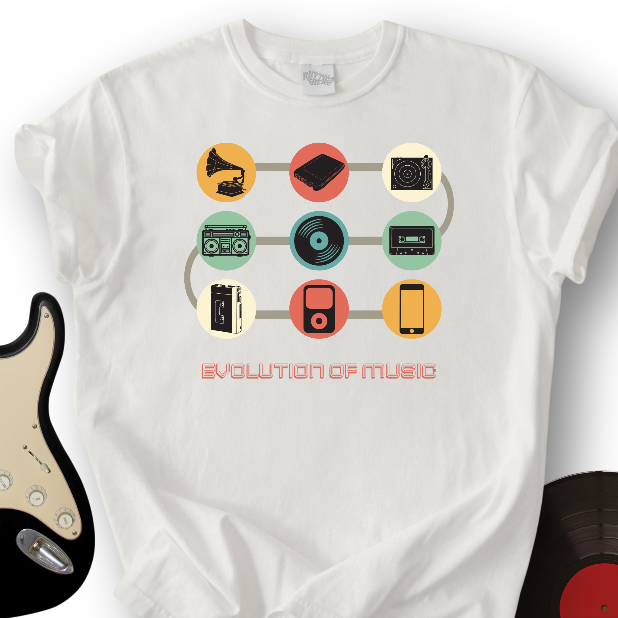 Evolution of Music T-Shirt