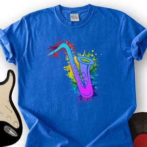 Graffiti Sax T-Shirt