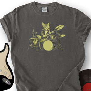 Cat Drums T-Shirt