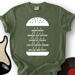 Burger Music T-Shirt