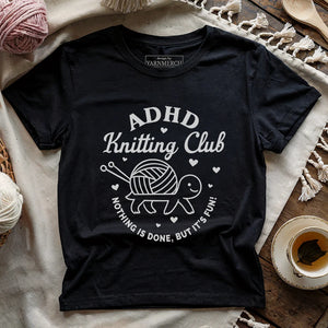 ADHD Knitting Club T-shirt
