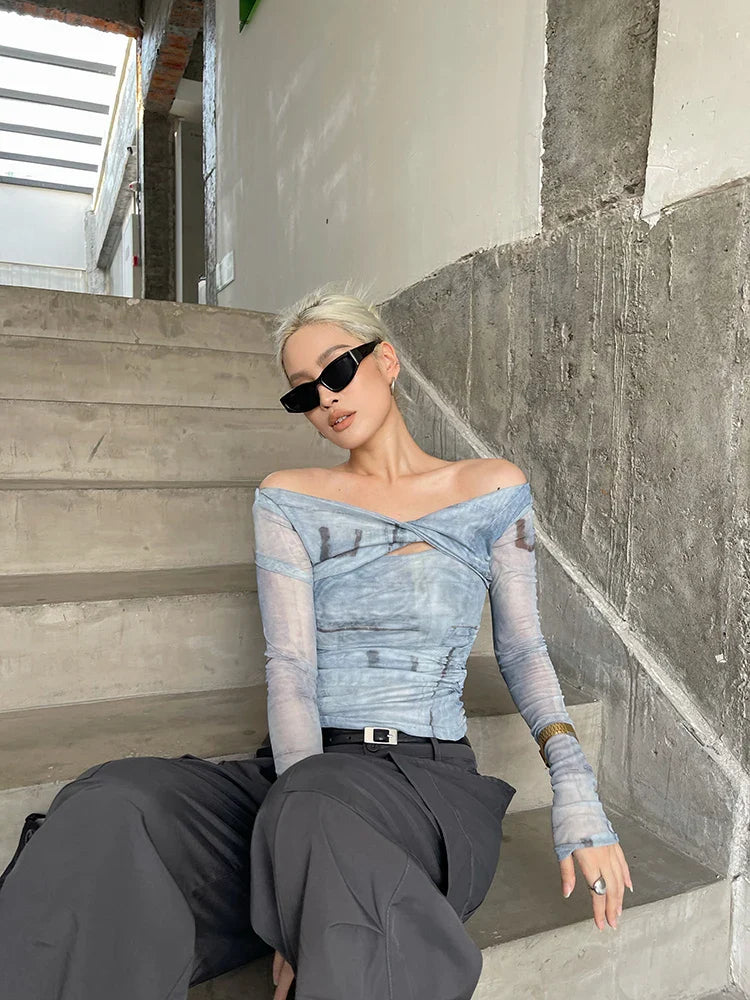 Acubi Mesh Top