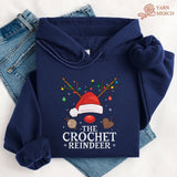 Crochet Reindeer Hoodie