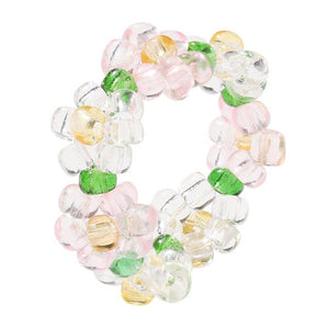 Friendship Never Ends Flower Ring