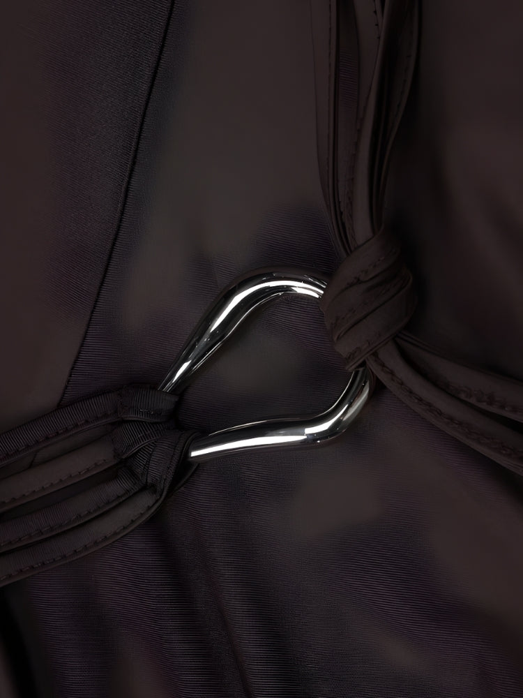 Grunge Off Shoulder Mini Dress