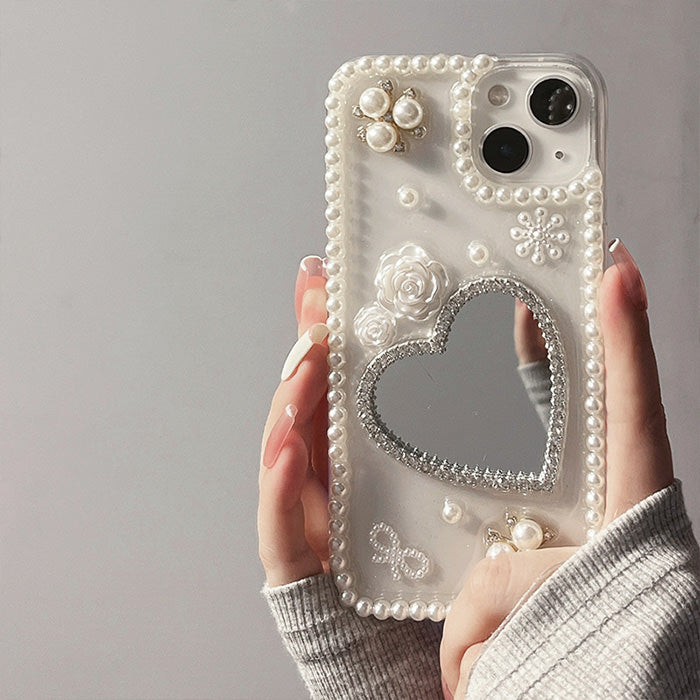 Heart Mirror iPhone Case