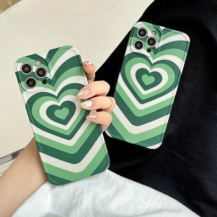 Heartbreaker Green iPhone Case