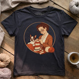 Knitting With Boston Baby T-shirt