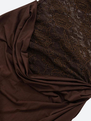 Lace Bodice Maxi Dress