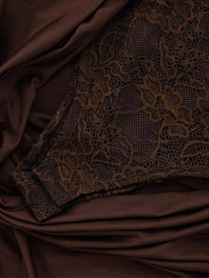 Lace Bodice Maxi Dress