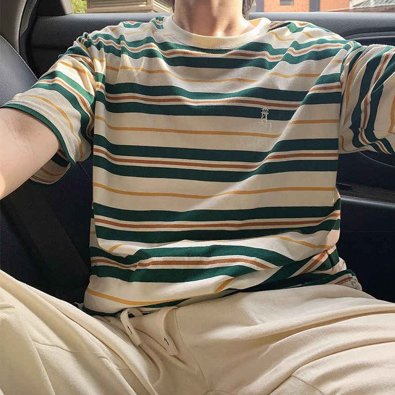 Oversized Striped Tee