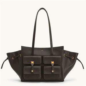 Multi-Pocket Tote Bag