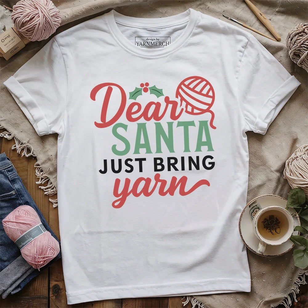 Santa Bring Yarn T-shirt