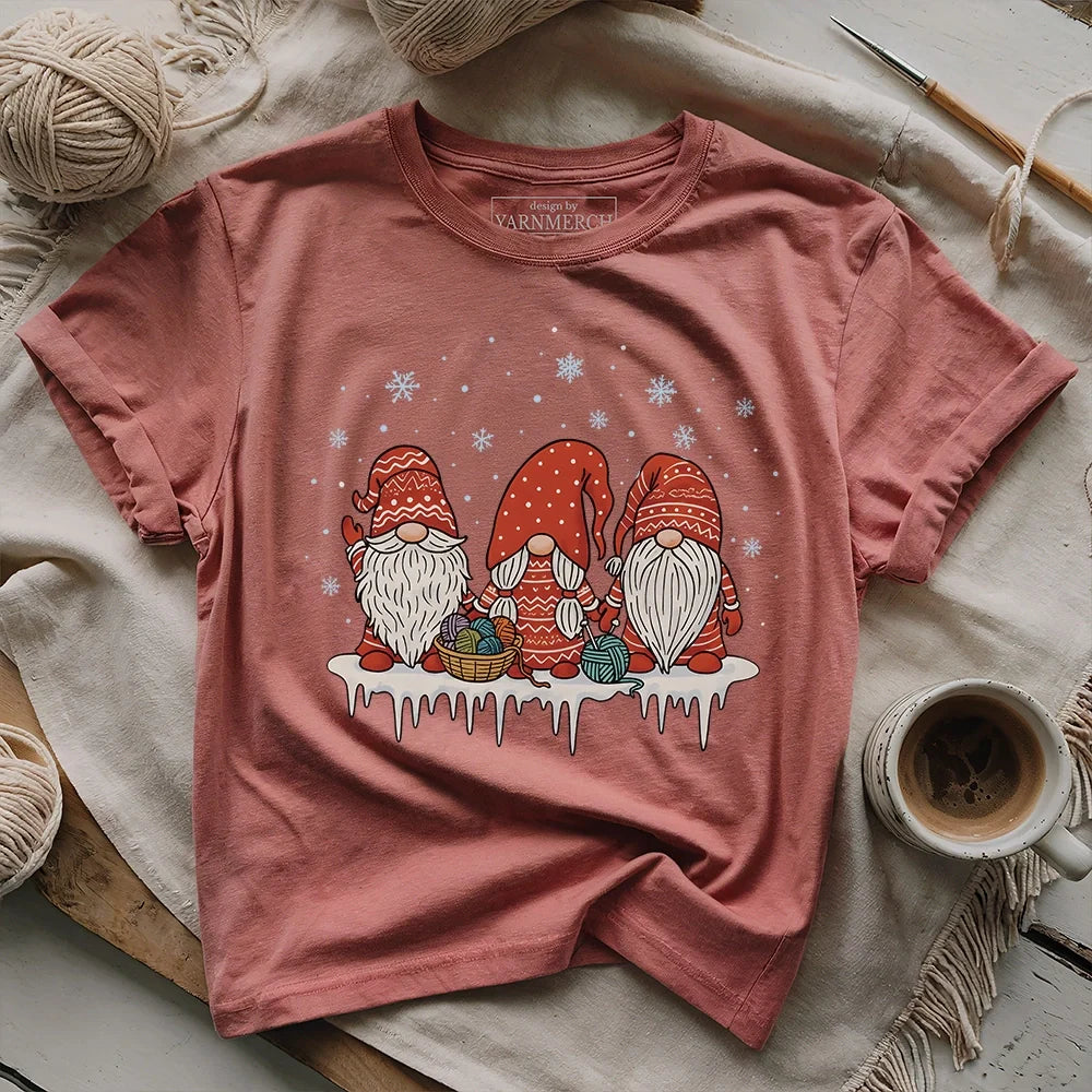 Three Knitty Gnomes T-shirt