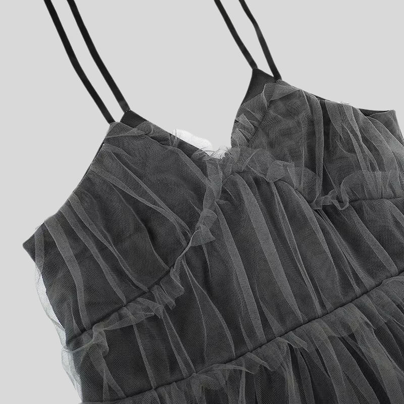 Tulle Mini Dress