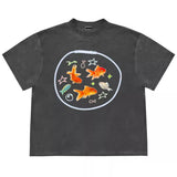 Aesthetic Goldfish Graphic T-Shirt