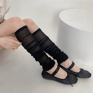 Ballet Class Thin Leg Warmers
