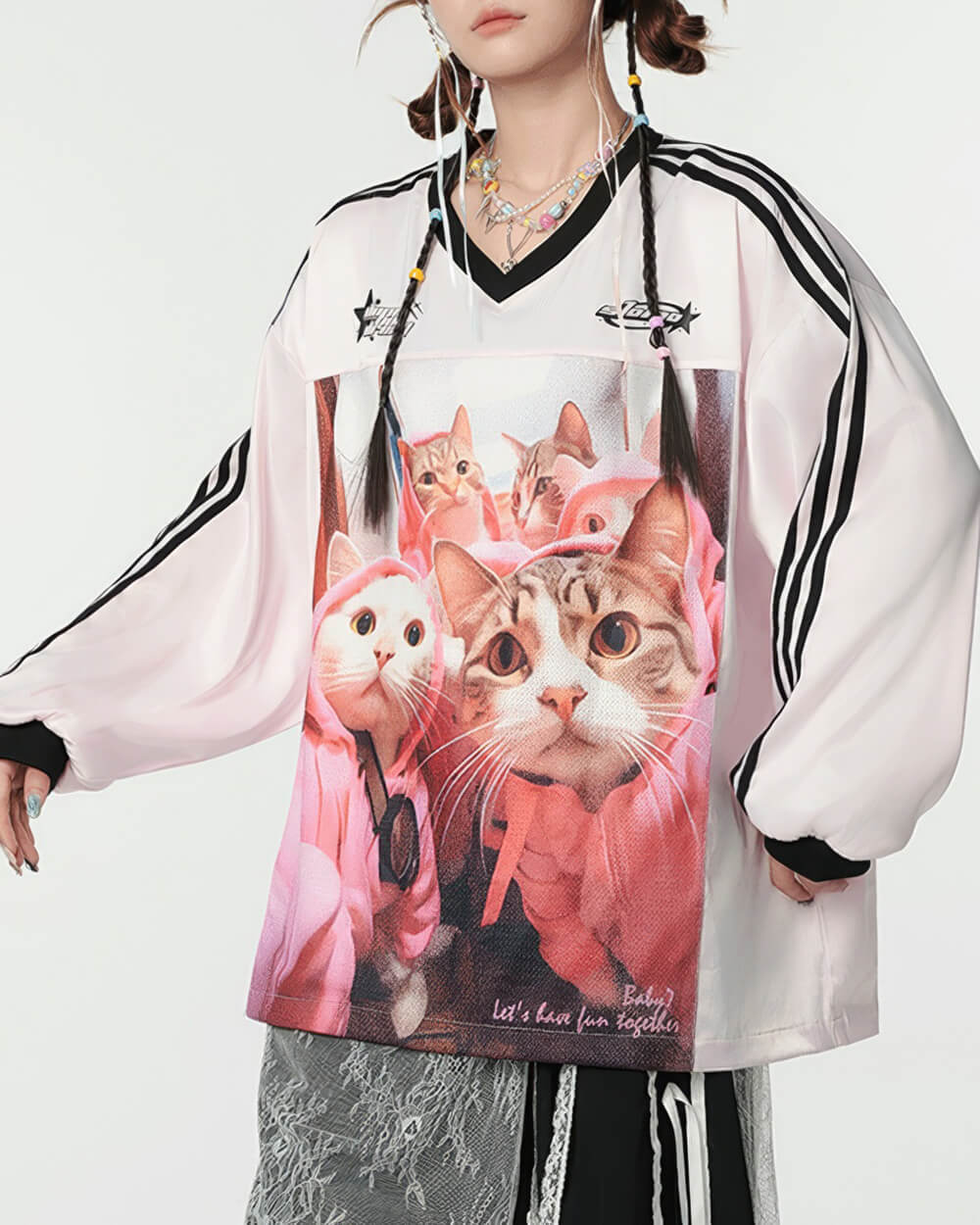 Blokette Aesthetic Cat Long Sleeve