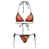 Butterfly Print Bikini Set