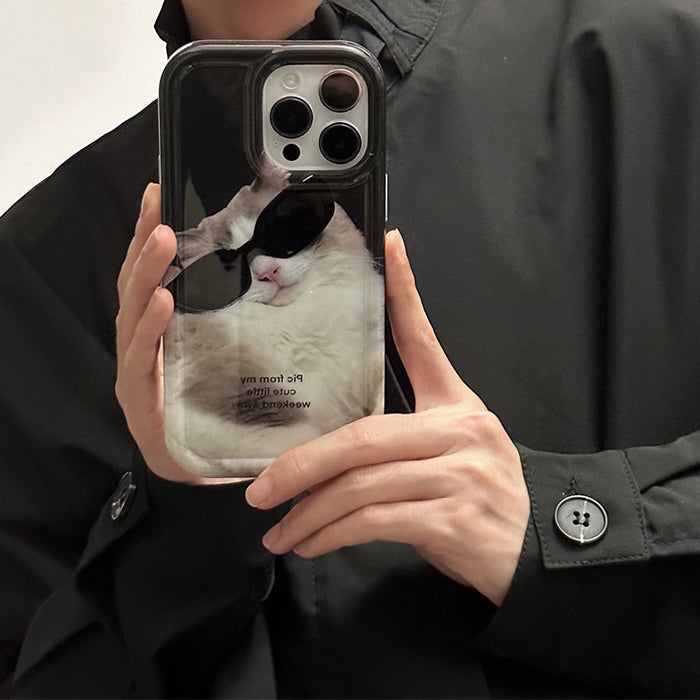 Cat Sunglasses iPhone Case