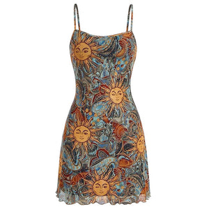 Celestial Magic Mini Dress
