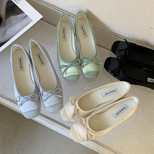 Ballet Core Bow Flats