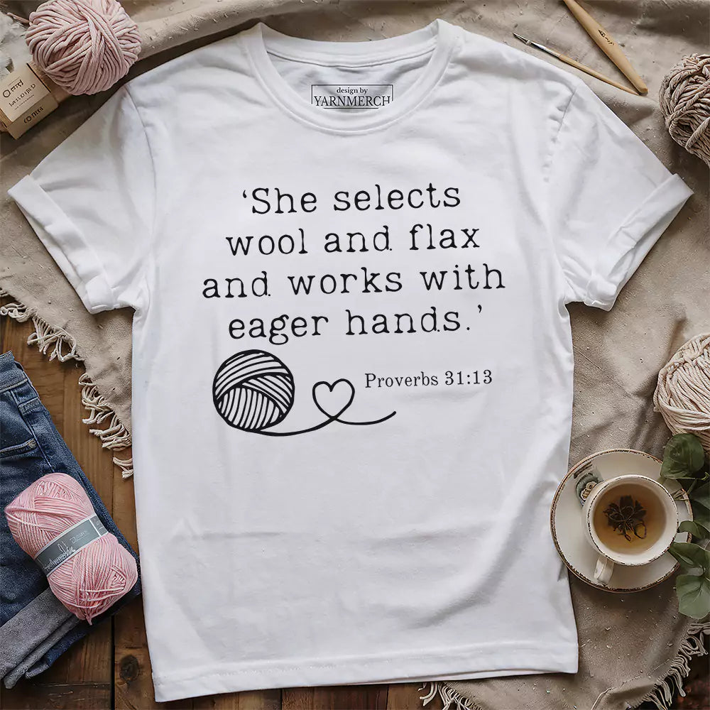 Crochet In Bible T-shirt