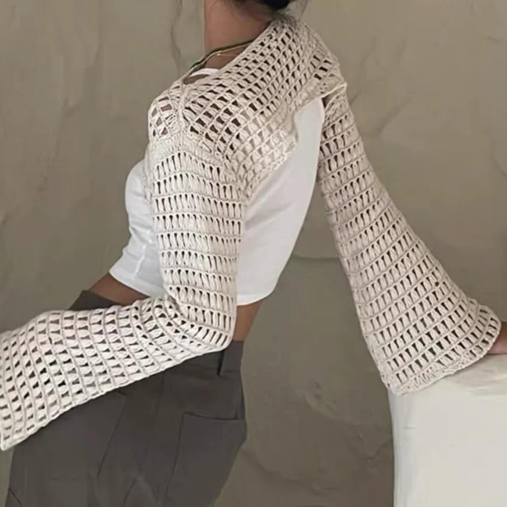 Crochet Bolero Shrug Top