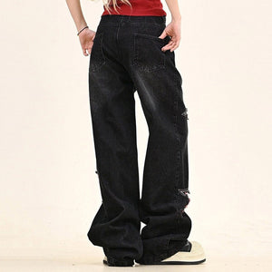 Emo Phase Wide-Leg Jeans