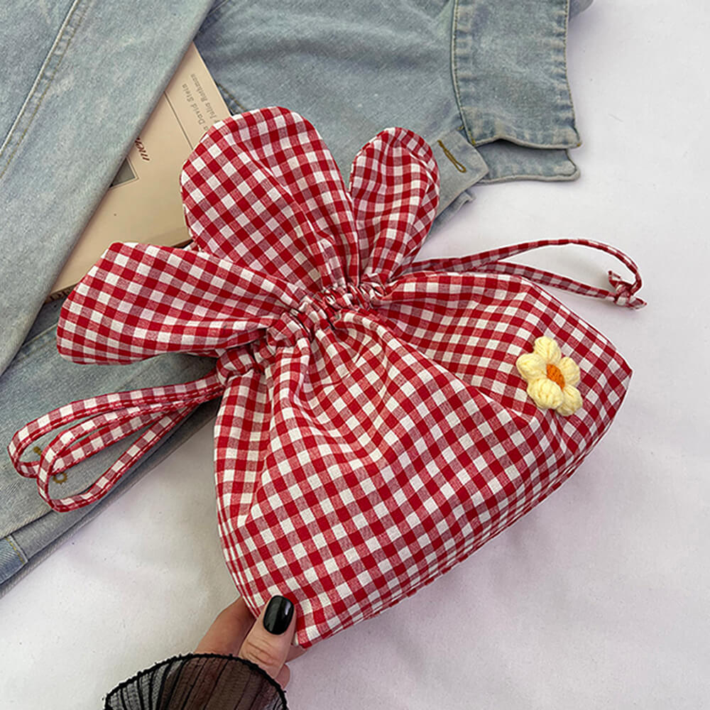 Flower Shaped Mini Bag
