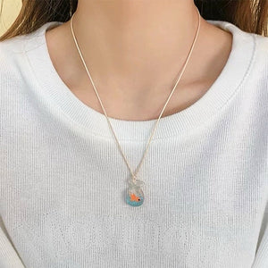 Goldfish Pendant Necklace
