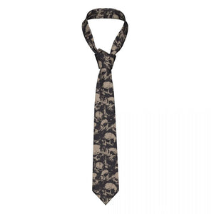 Grunge Skull Tie