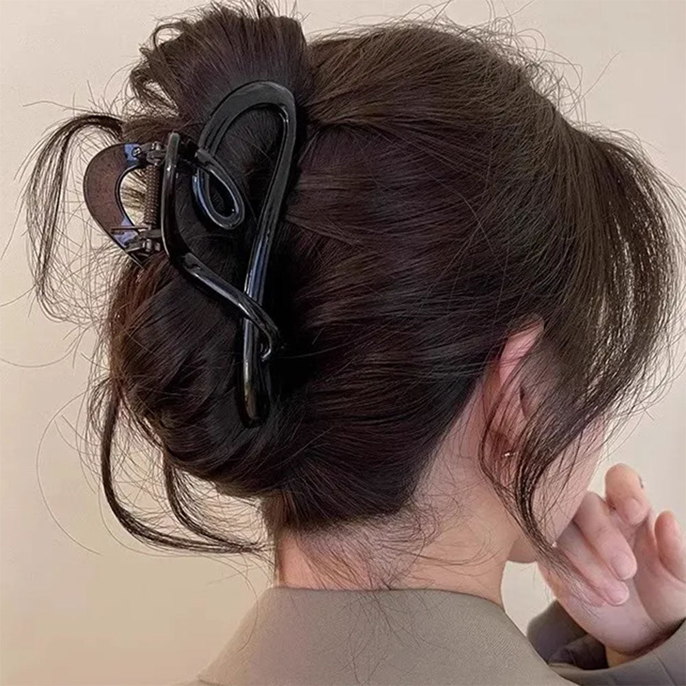 90's Style Heart-Shaped Hair Claw