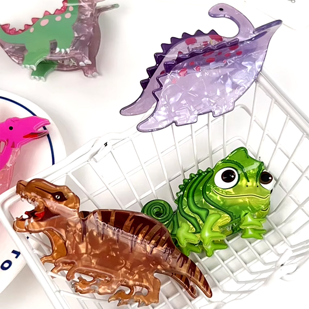 Indie Aesthetic Dino Hair Claw Clip