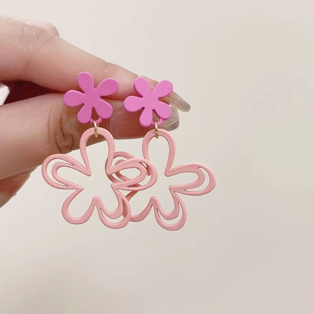 Indie Aesthetic Flower Earrings