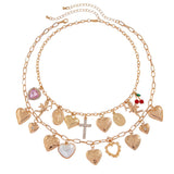 Indie Kid Layered Pendant Necklace